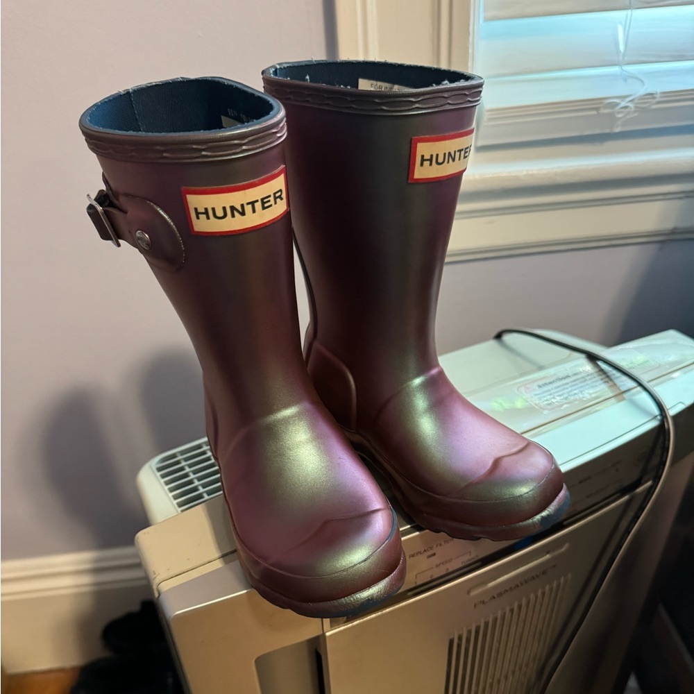 Hunter Kids Rain Boot- Nebula